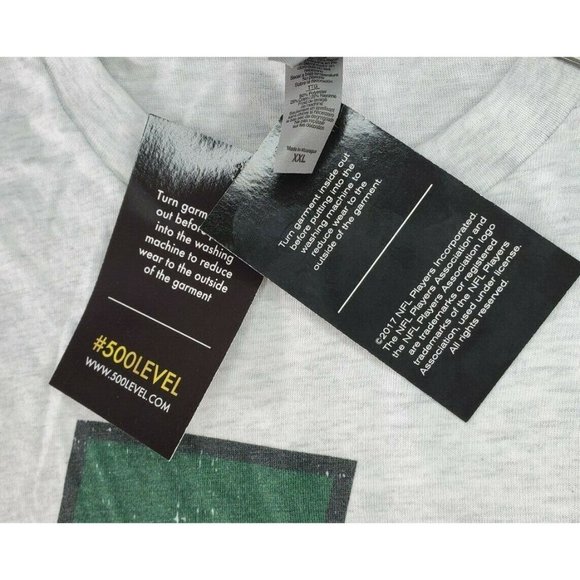 Next Level Apparel NFLPA Philadelphia Eagles Wentz #11 500 Level XXL T Shirt - Picture 10 of 10